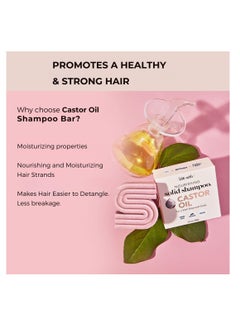 Kitsch Kitsch Castor Oil Shampoo Bar for Hair Growth | Vegan & All Natural Solid Shampoo | Made in USA | Hydrating & Moisturizing Bar Shampoo for Dull & Dry Hair | Strengthens Hair | Paraben Free, 3.2oz  - Image 3