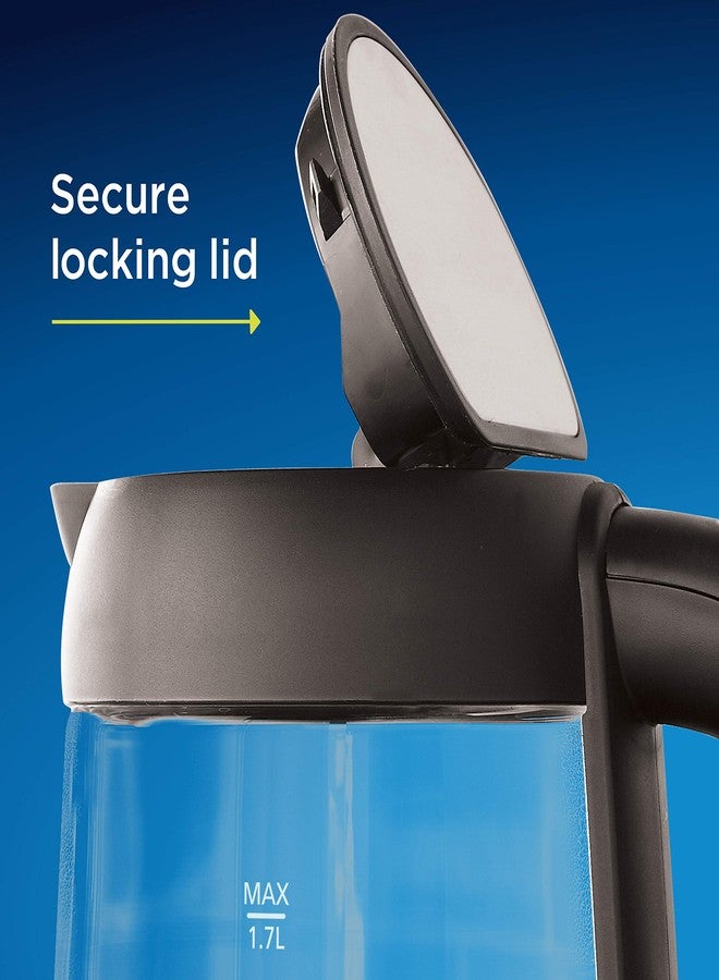 مستر كوفي غلاية مستر كوفي أوستر BVSTKT7098-000، سعة 1.7 لتر، شفافة/ستانلس ستيل. - Image 5