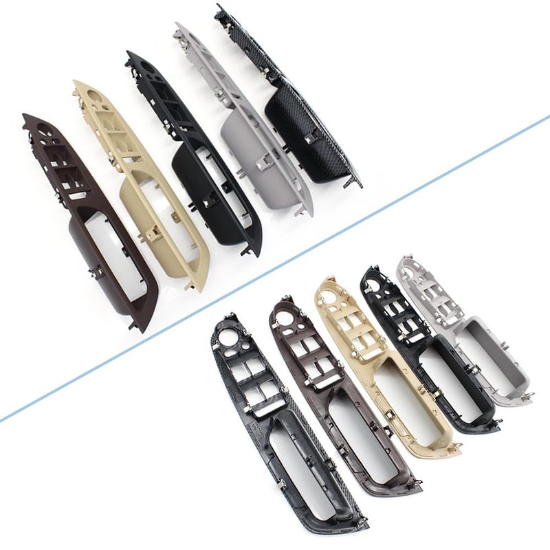 طقم أغطية مفتاح التحكم في النوافذ بيج لسيارات BMW X5 X6 2007-2013 - Image 4