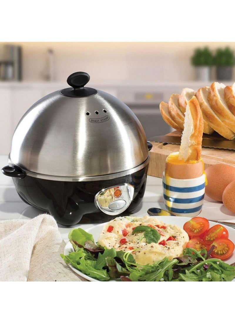 Generic 7 Slot Stainless Steel Egg Boiler – Perfect for Snacks, Tiffin, and Breakfast – Easy-to-Use Egg Cooker for Hard, Medium, or Soft Boiled Eggs  - Image 4