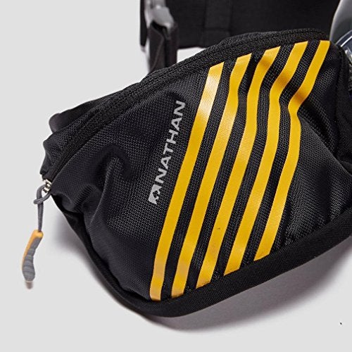 Nathan Swift Plus Hydration Belt with 10 oz flask for Running & Workouts, with Zip Pocket to Pack Essentials, Ultra-Light Travel, 7 oz - Image 3