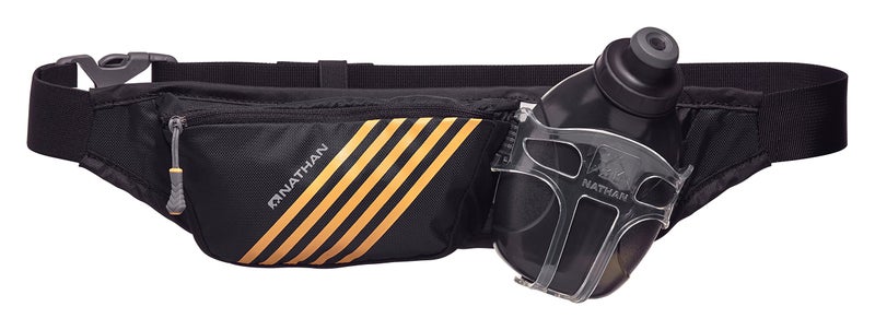 Nathan Swift Plus Hydration Belt with 10 oz flask for Running & Workouts, with Zip Pocket to Pack Essentials, Ultra-Light Travel, 7 oz - Image 4