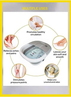 Generic Electric Foot Spa Massage Machine Foldable Bucket for Foot Bath  - Image 4