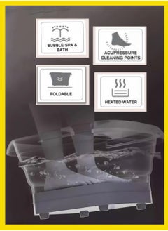 Generic Electric Foot Spa Massage Machine Foldable Bucket for Foot Bath  - Image 5