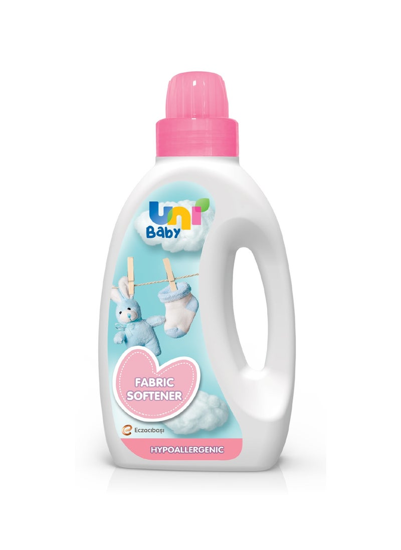Uni baby Uni Baby Fabric Softener 1500ml - Dermatologically Tested for Sensitive Skin - Hypoallergenic Baby Fabric Softener  - Image 1