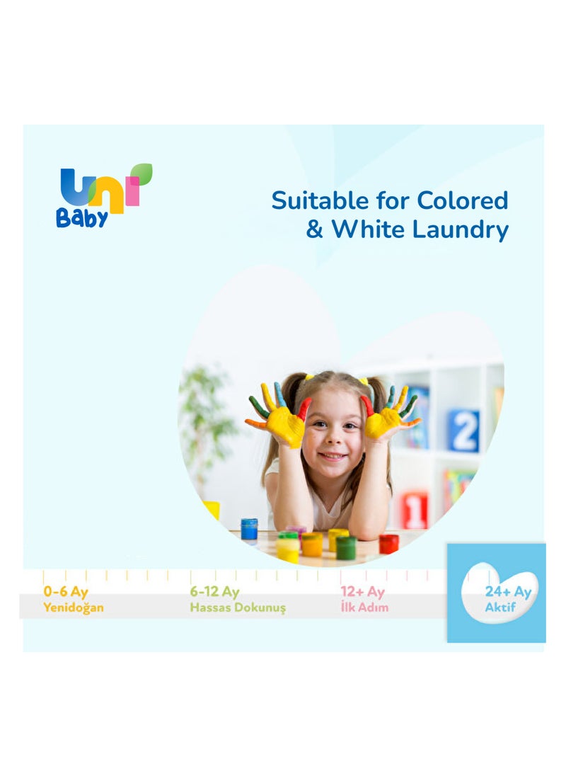Uni baby Uni Baby Fabric Softener 1500ml - Dermatologically Tested for Sensitive Skin - Hypoallergenic Baby Fabric Softener  - Image 3