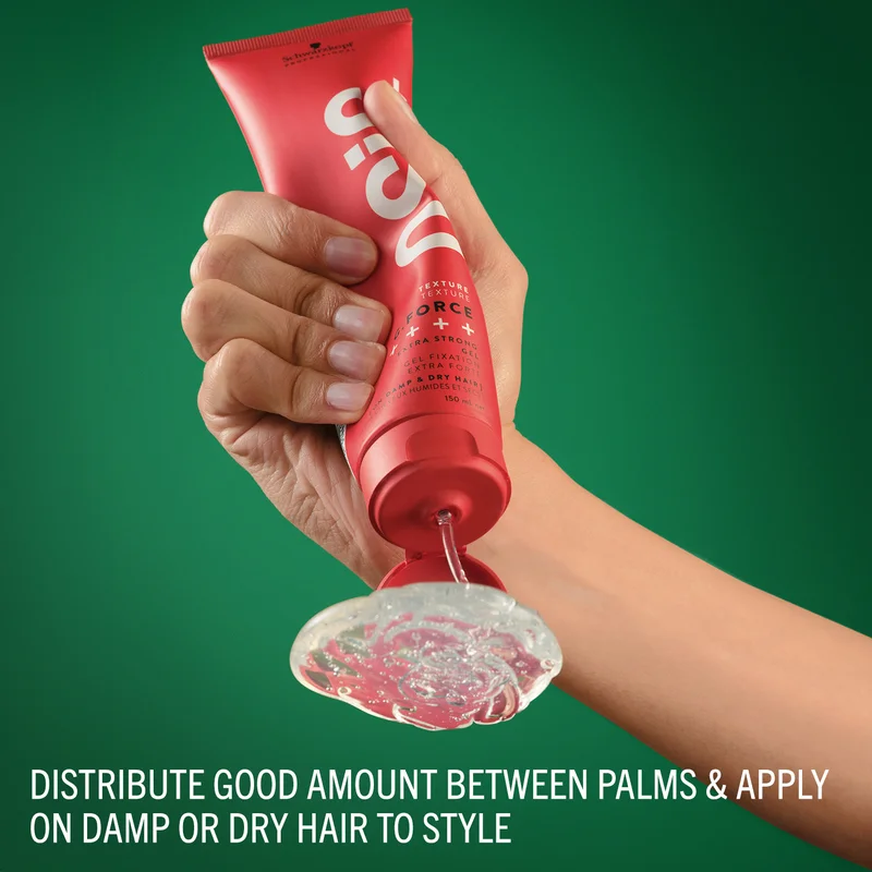 Schwarzkopf Professional  Osis G. Force Gel - Extra Strong Hold - 150ml  | Best Price UAE