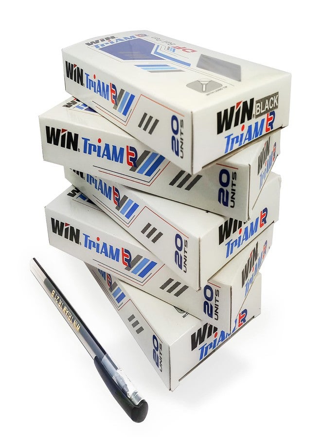WIN Pens Triam Tr Ball Pen Set - Pack of 40 (Red) - Image 1