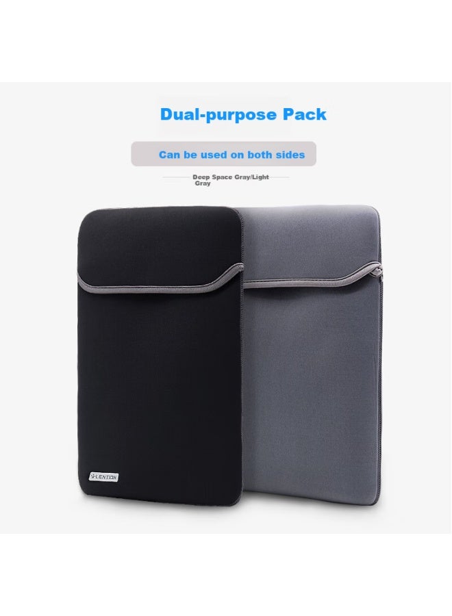 Lention Blue Apple Macbook Air 13.6 Inch Inner Bag Laptop Sleeve Lenovo Xiaoxin Huawei Protective Case With Power Pack Combination - Image 4