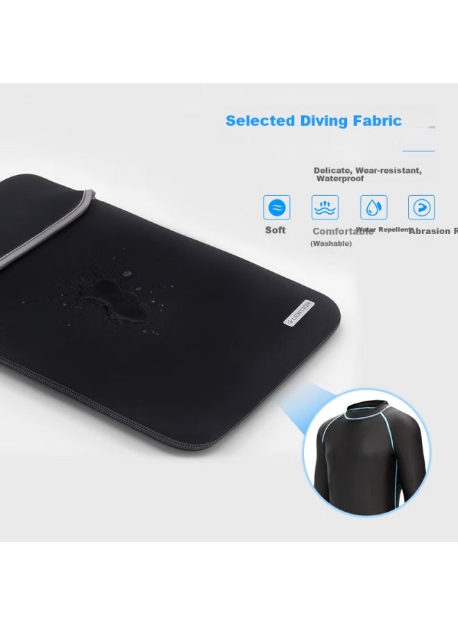 Lention Blue Apple Macbook Air 13.6 Inch Inner Bag Laptop Sleeve Lenovo Xiaoxin Huawei Protective Case With Power Pack Combination - Image 5