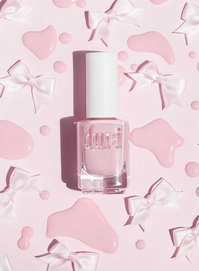 duri Nail Polish, 796 Secret Dream, Light Pastel Pink, Full Coverage, Glossy Finish, Fast Drying, Easy to Apply, 0.45 Fl Oz Cosmetics - Image 3