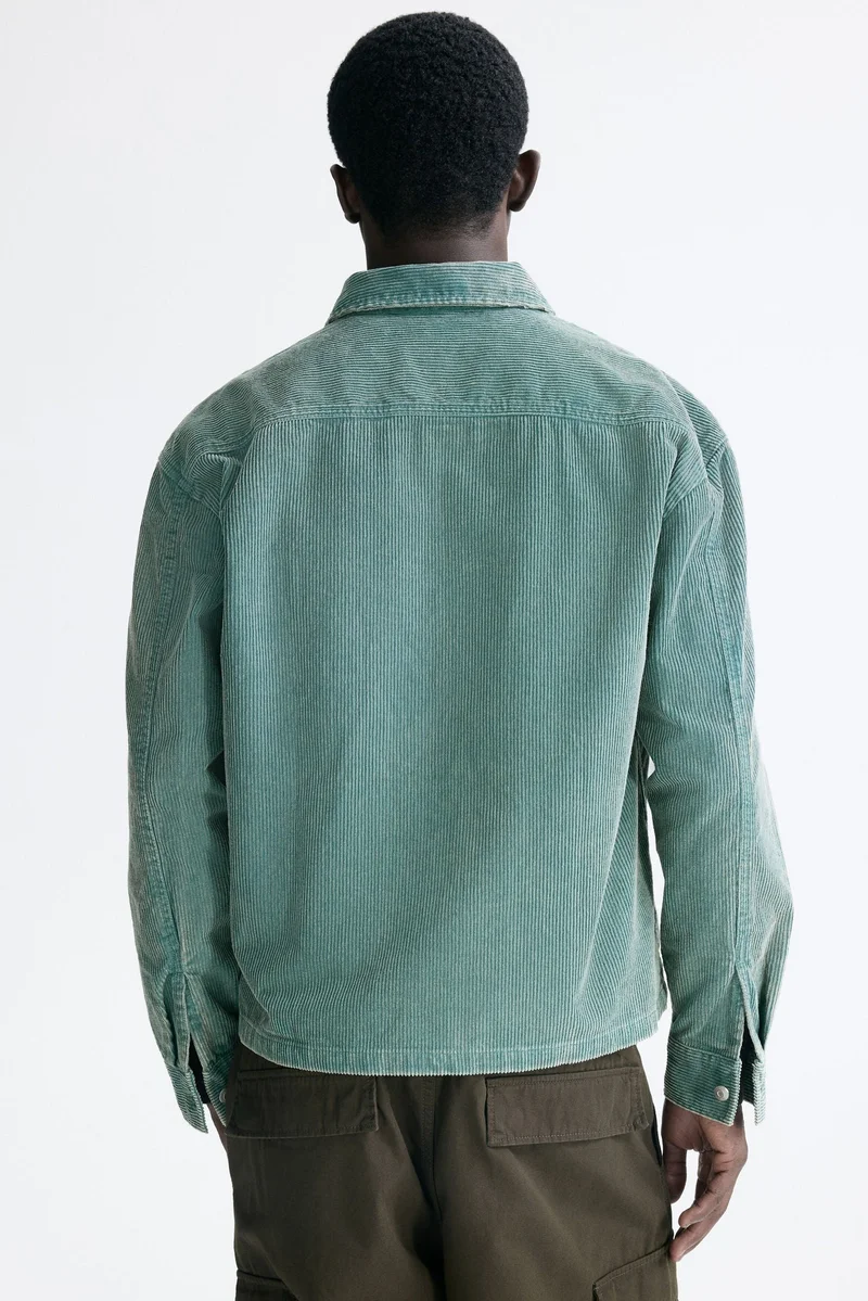 H&M  Corduroy Overshirt for Men | Best Price UAE