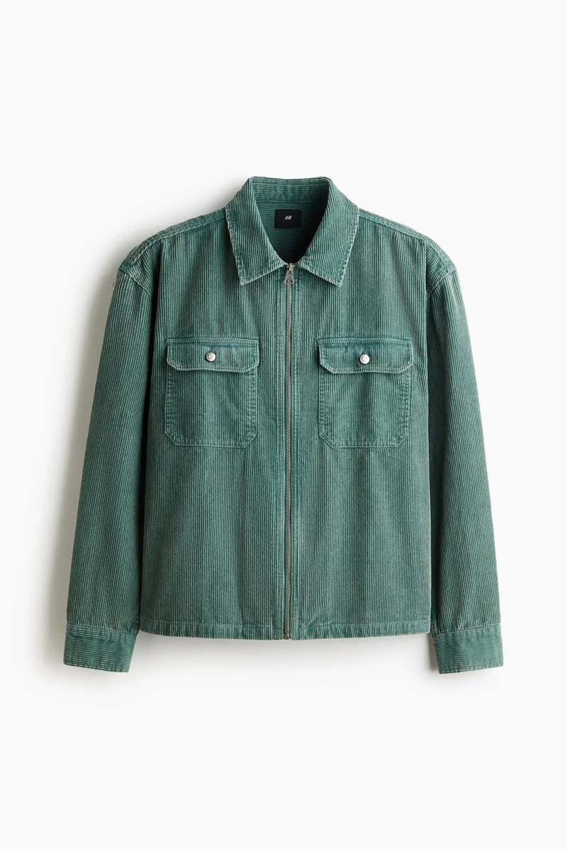 H&M  Corduroy Overshirt for Men | Best Price UAE