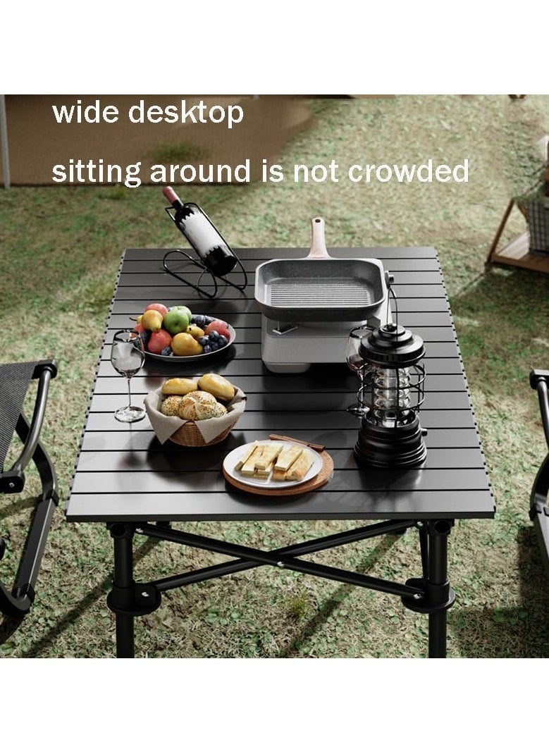 Lightweight folding table for camping (Color: Black) - pzsku/Z4B9D30C4118C0FA72F2DZ/45/_/1730985269/90b52854-d7d4-426c-8fb1-a686893392ff