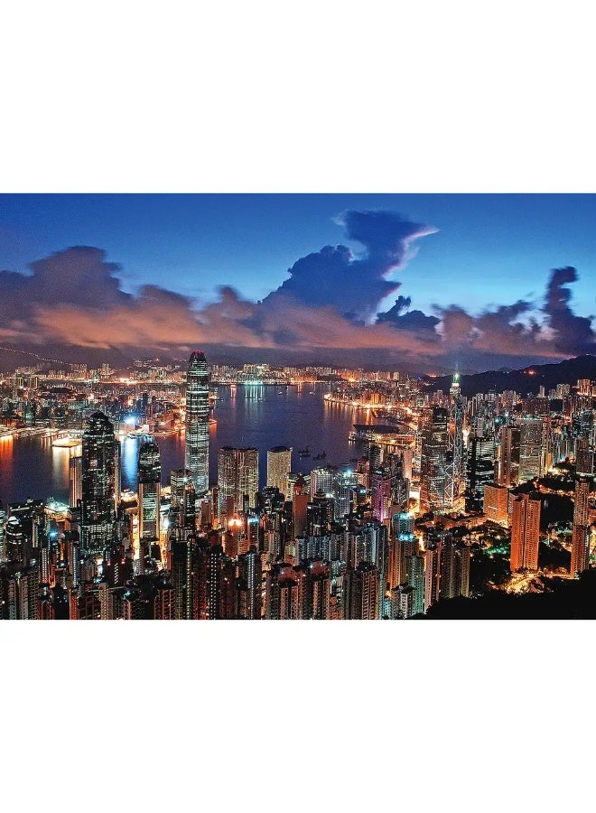 TOMAX Night In Hong Kong Mini Puzzle 1000 Pieces - M100-016 - Image 2