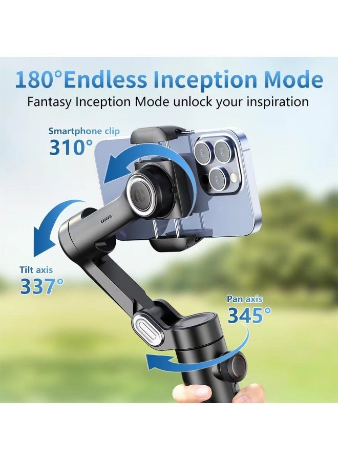 AOCHUAN Smart XE Handheld Gimbal Stabilizer 3-Axis for Smartphone for iPhone Android AI Face Tracking Vlog - Image 4