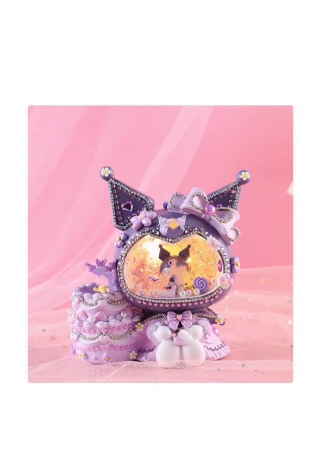 Children's DIY Star Lamp Pen Holder Material Pack Creative Handmade Cream Gel Nightlight Girl's Birthday Toy - Image 1