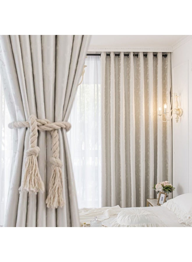 QBAID Curtains Blackout 2 panels for Bedroom - Image 1