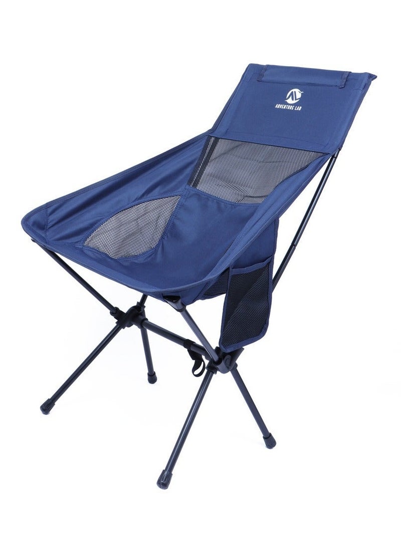 Adventure Lab Lightweight High Back Folding Camping Chair – Portable Foldable Outdoor Chair for Camping, Beach, Picnic & Garden - Image 1
