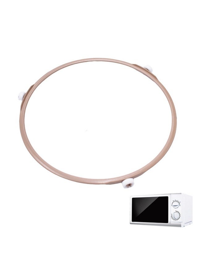 CaoXiong 8.7 Inch Microwave Turntable Ring,Rotating Ring Roller,Microwave Oven Tray Support,Middle Glass Plate Tray Support Holder,Replacement Inner Ring for Microwave Oven Glass Turntable Plate - Image 1