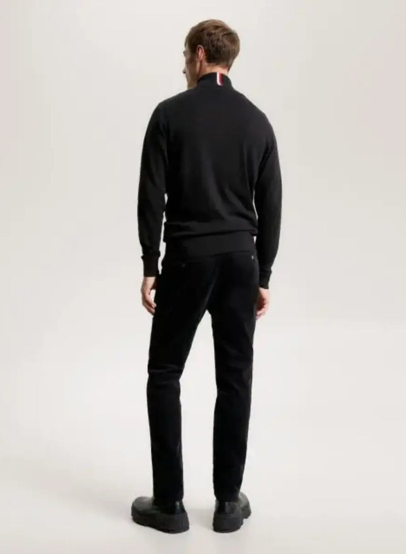 TOMMY HILFIGER Cotton Cashmere Zip-Thru Cardigan  - Image 2