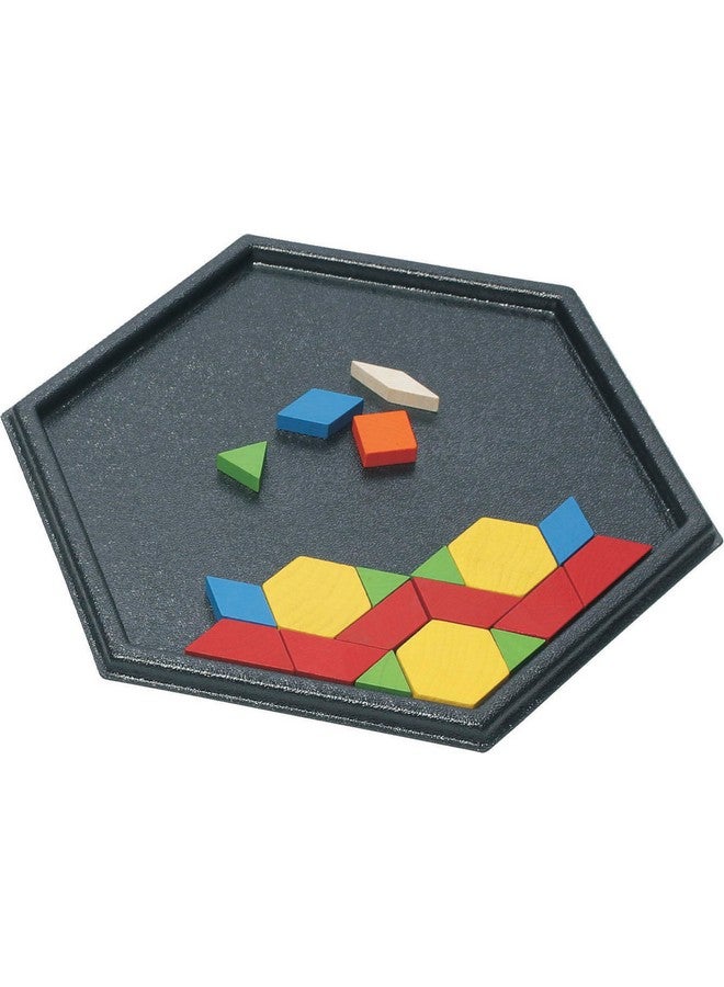 LEARNING ADVANTAGE - 102842 Learning Advantage Inc Pattern Block Trays - Set of 2, 9 x 12 Inches - Image 2