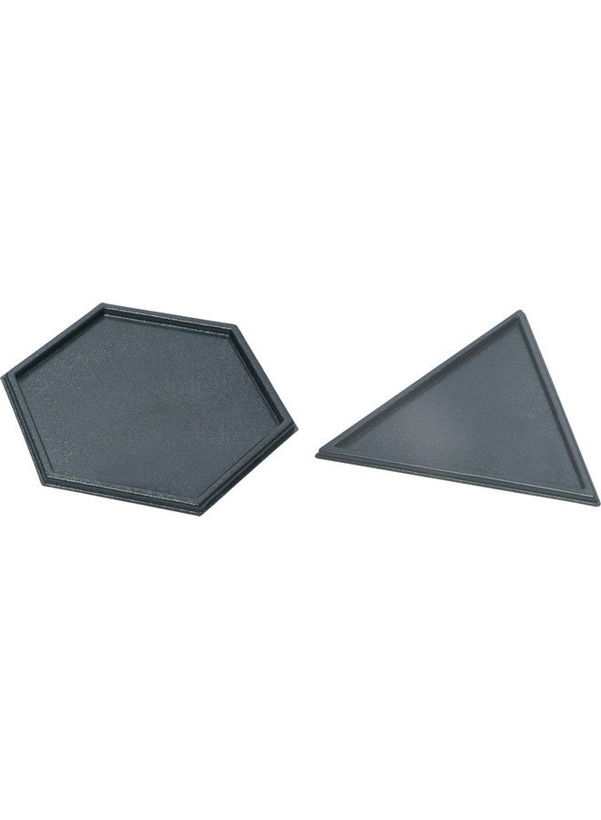 LEARNING ADVANTAGE - 102842 Learning Advantage Inc Pattern Block Trays - Set of 2, 9 x 12 Inches - Image 1