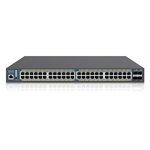 EnGenius Fit EWS7952P-FIT 48-Port Gigabit PoE+ Managed Switch - 410W Power Budget, Layer 2+ Features, 4 SFP Uplinks for Growing Business Networks - Image 1