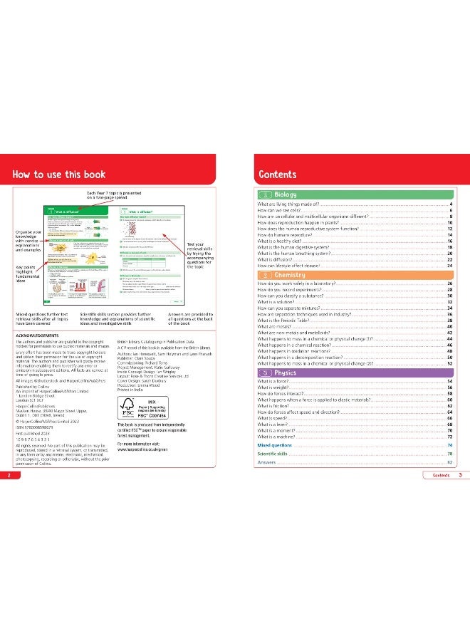 KS3 Science Year 7: Organise and retrieve your knowledge: Ideal for Year 7 (Collins KS3 Revision) - Image 2