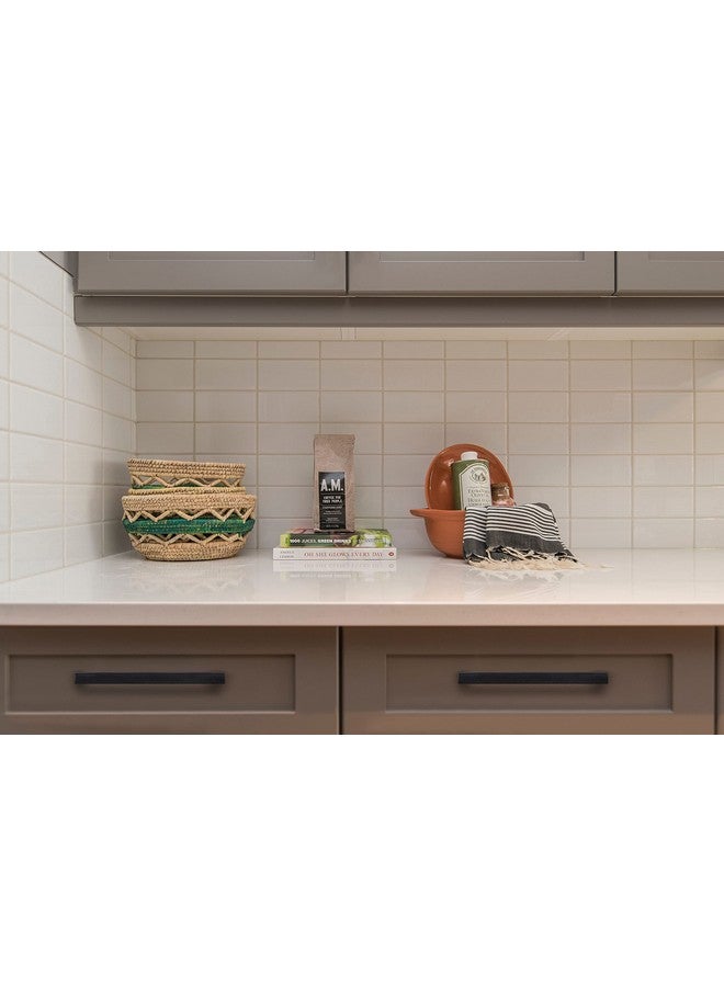 Ravinte 30 Pack Solid 3-3/4 Inch Center to Center Slim Square Bar Drawer Handles Kitchen Cabinet Handles Black Drawer Pulls Cabinet Hardware Handles Matte Black Cabinet Pulls - Image 4