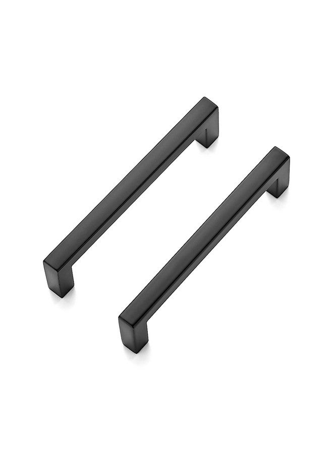 Ravinte 30 Pack Solid 3-3/4 Inch Center to Center Slim Square Bar Drawer Handles Kitchen Cabinet Handles Black Drawer Pulls Cabinet Hardware Handles Matte Black Cabinet Pulls - Image 1