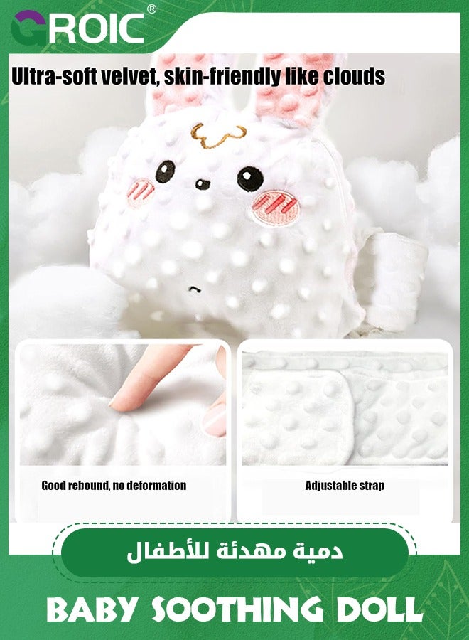 GROIC Electric Baby Soothing Plush Doll with Remote Control, 6 Lullabies, Simulated Fetal Sounds, 3 Modes, Baby Patting To Sleep Artifact, Baby Anti-Startle Pressure Stuffed, Baby Sleep Soothers - Image 3