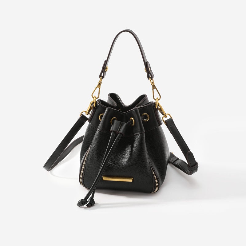 Bag Women'S Crossbody Bag Small Round Bag Color Matching Bucket Bag Portable Small Bag All-Match Shoulder Bag Trendy - Image 5