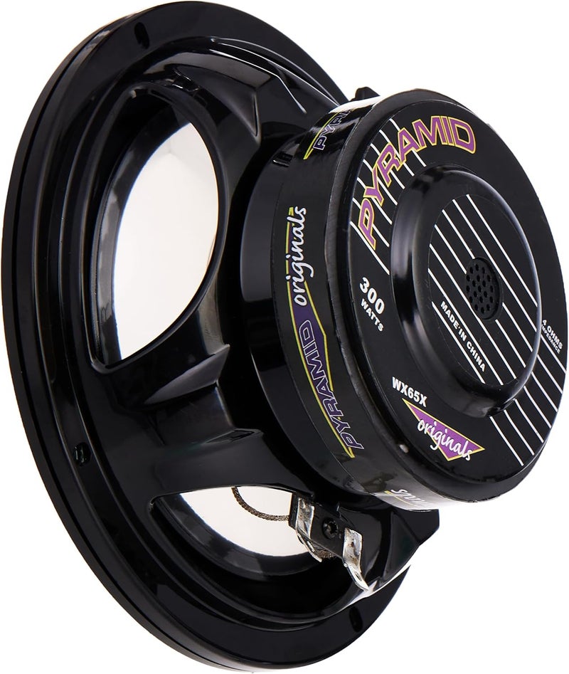 Pyramid Pyramid 65 Inch Car Woofer Speaker  300 Watt High Powered White Injected Polypropylene Cone Car Audio Sound Component Speaker System w HighTemperature Kapton Voice Coil 4 Ohm 40oz Magnet  WX65X  - Image 3