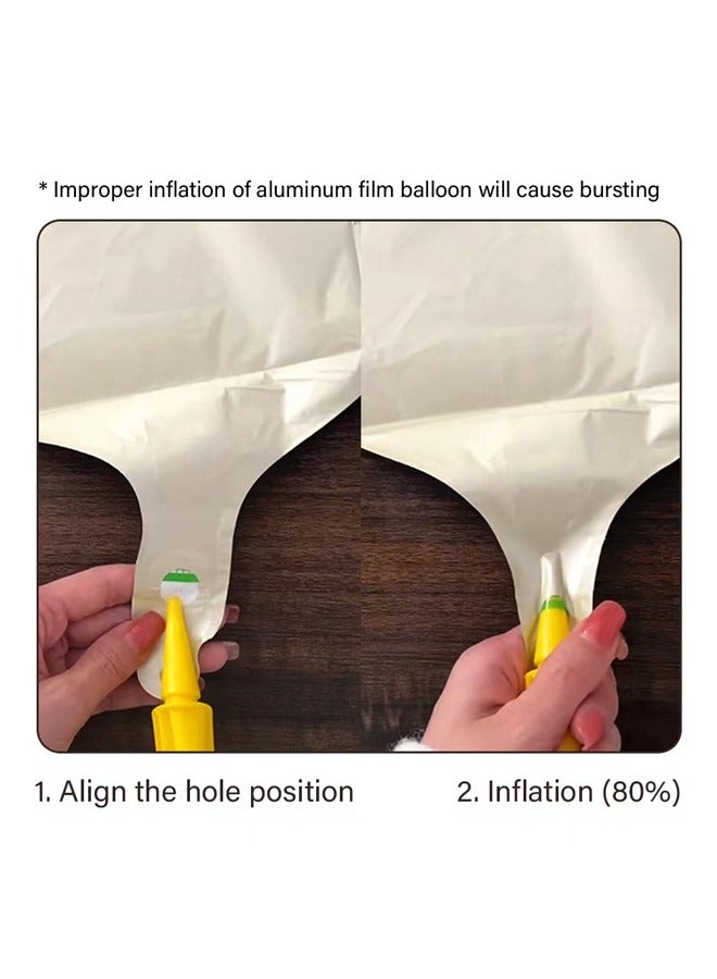 Zeemey 1 Year Cute Bear Party Balloon Garland Set with Happy Birthday Banner,Perfect for Graduation Baby Shower Birthday Bachelorette Party Backdrop Decoration,Suitable for Indoor and Outdoor - Image 5