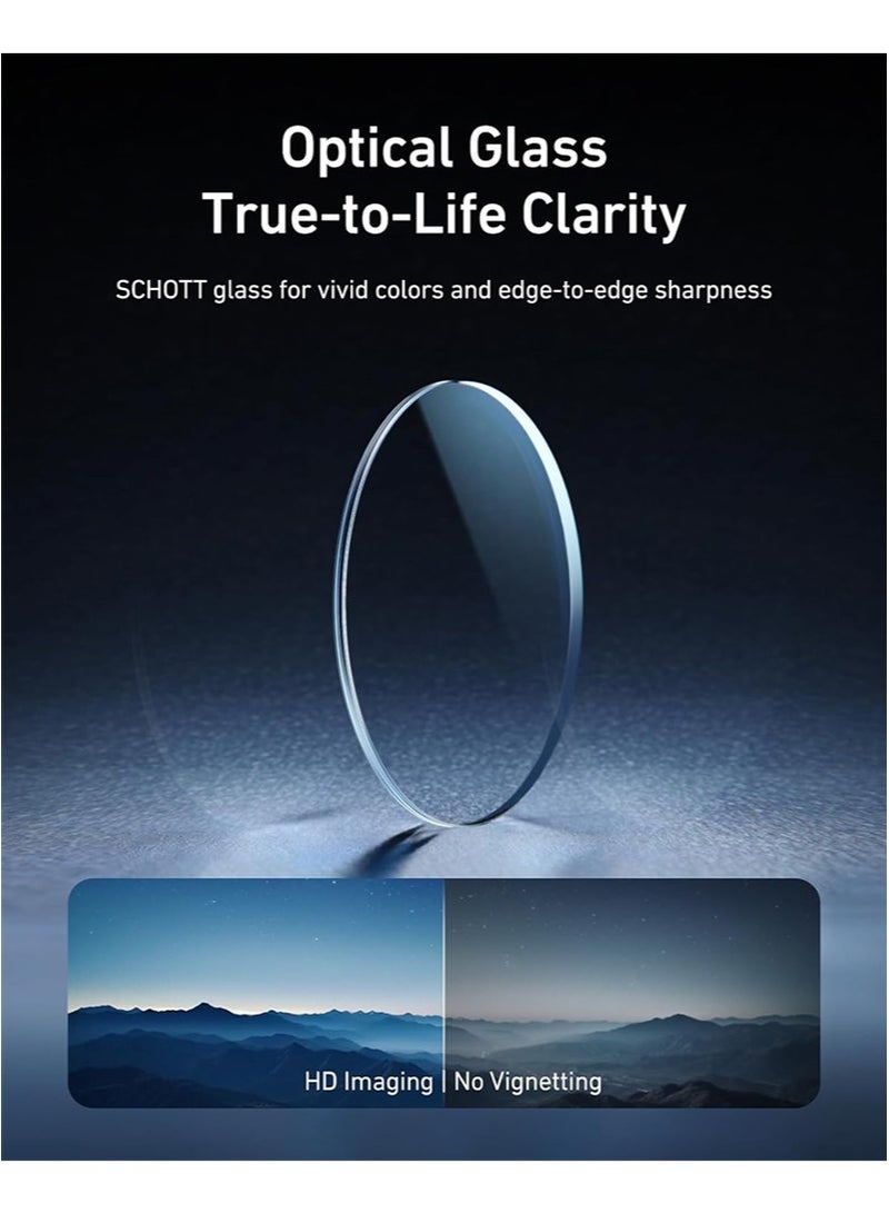 TELESIN CPL ND Filter Kit for DJI Osmo Action 6, 4 Pack CPL ND8 ND16 ND32 Action 6 Filter, Snap-On Neutral Density Polarising Filter, HD Optical Glass/Multi-Coated Filters Creator Combo Accessories - Image 5