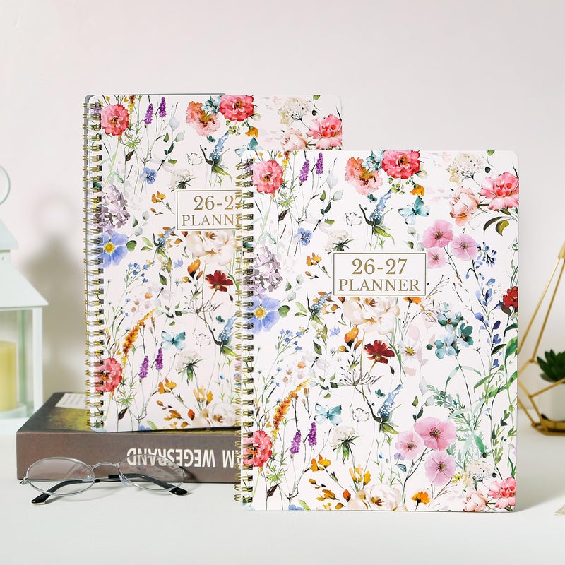 Artfan Planner 2026-2027 - Academic Planner 2026-2027, 8.5" x 11" Planner Weekly and Monthly, JULY 2026 to JUNE 2027, Calendar Planner with Monthly Tabs, Inner Pocket, Premium Paper, Twin-wire Binding - Image 2