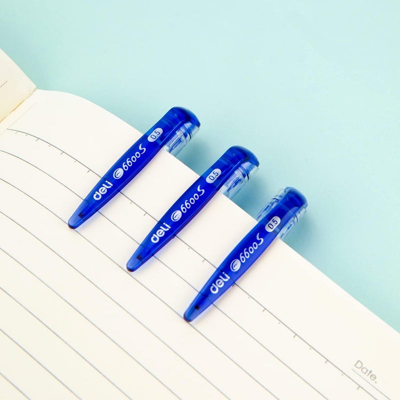 ديلي قلم جل يومي برأس رصاصي: 0.5 مم أزرق - Image 4