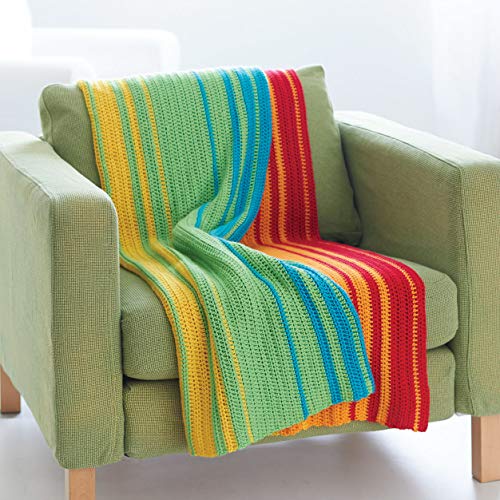 Caron Simply Soft Party Solids Yarn, Gauge 4 Medium Worsted, - 6 oz - Chartreuse - Image 5