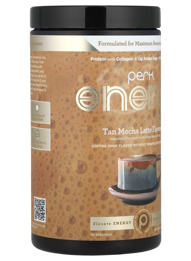 Perk Energy لاتيه موكا تان 14.4 أونصة (402 جرام) - Image 2