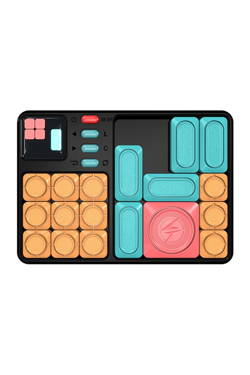 erorex WHITE Electronic Slide Brain Games Brain Teaser Handheld Games Console Learning Puzzles Toys for Kid