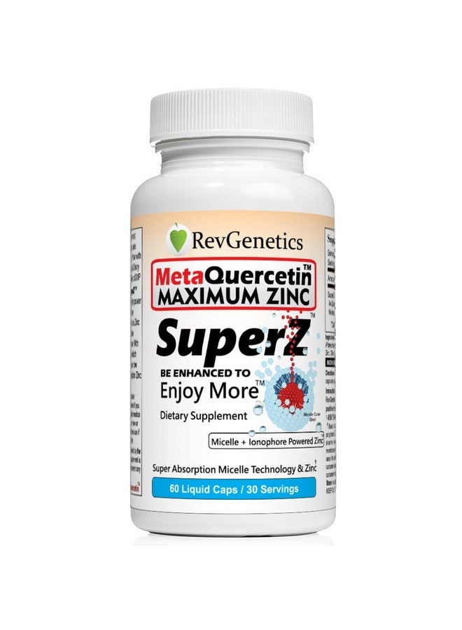 REVGENETICS MetaQuercetin SuperZ: Micelle + Ionophore Powered Zinc™ - Image 1