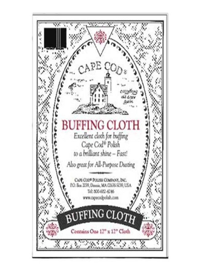 Cape Cod 12x12 Inch Buffing Cloth. Excellent Cloth for Buffing Cape Cod Polish to A Brilliant Shine-Fast! | Great for All-Purpose Dusting | Washable and Reusable - Image 2
