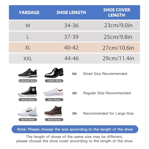 PALAY® Silicone Shoe Rain Cover for Men Women Waterproof Shoe Cover, Outdoor High Top Shoe Cover, Anti-slip Puncture Proof Sole Design Outdoor Shoe Rain Cover with Button Closure, US Size 5-7, Blue - Image 2