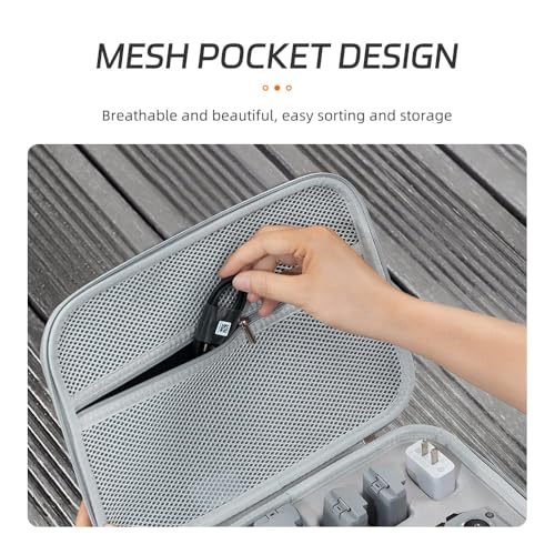 GetZget ® Carrying Case Bag Compatible with DJI Mavic Mini 2/ Mini 2 SE/Mini 4k Protective Hard Appearance Case (Mini 2/SE/4k Bag), Black - Image 5