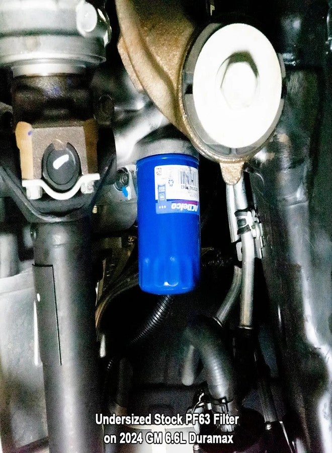 Pacific Performance Engineering - Premium High-Efficiency Oil Filter (Tall) 114000750 Compatible with 2020+ GM 6.6L Duramax L5P (Replaces AC Delco PF26) - Image 4