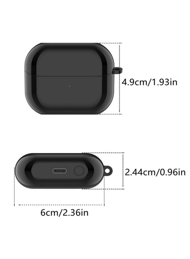 1pcs Replacement Charging Case for Samsung Galaxy Buds3 Pro SM-R630 High-Speed Charging Hub with LED Indicator Compatible with Galaxy Buds3 Pro R630 Bluetooth Headset black - Image 4