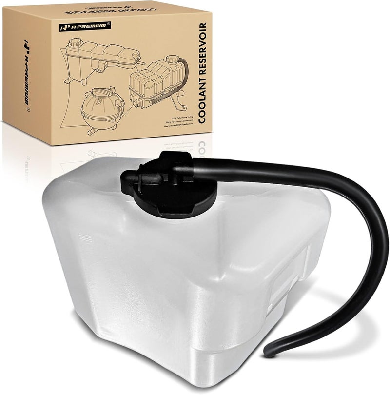 Engine Coolant Reservoir Tank with Cap  Hose - Image 1