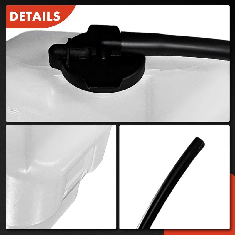 Engine Coolant Reservoir Tank with Cap  Hose - Image 5