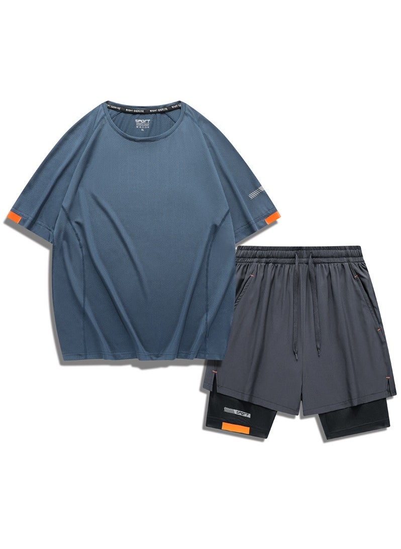 KUYING - New Fashion Versatile Short Sleeve Set - Image 1